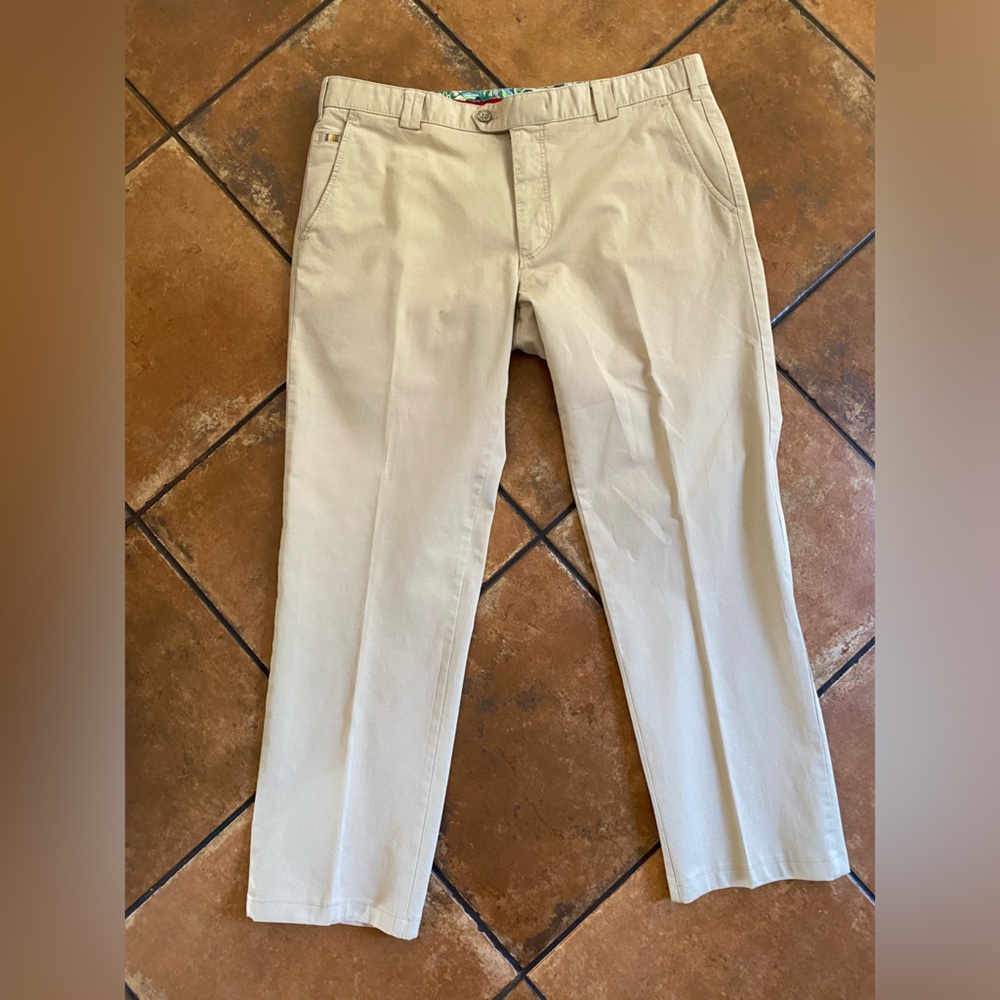 MEYER - HOSEN Modern Comfort Fit PANT in Khaki Size‎  US 40 $275